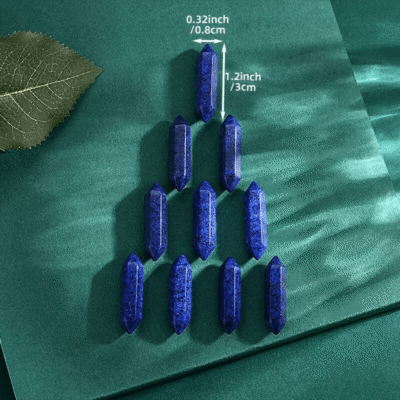 Double Pointed Natural Wholesale Crystal Towers