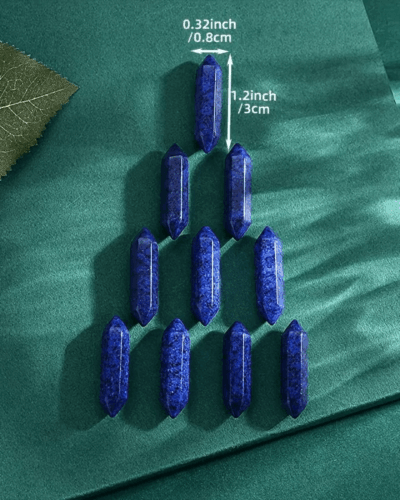 Double Pointed Natural Wholesale Crystal Towers