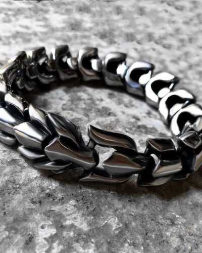 Dragon Bone Stainless Steel Bracelet for Men