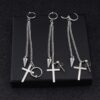 Earring Cross for Men with Spike Details Wholesale