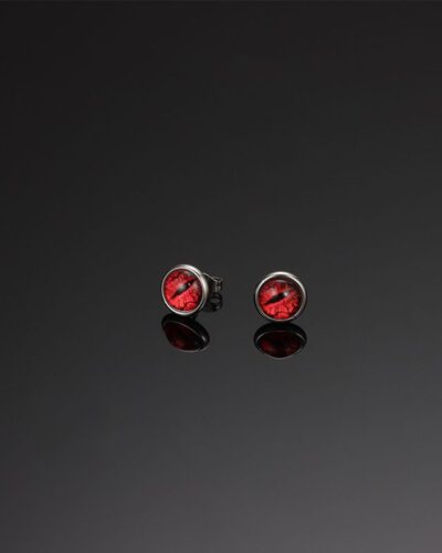 Evil Eye Titanium Men Earrings Wholesale