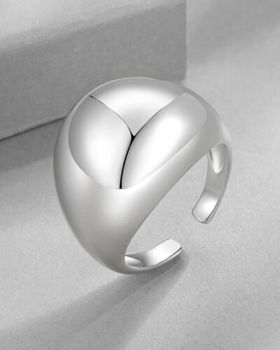 Alternatief beeld van Exaggerated Chunky Dome Ring Adjustable Design
