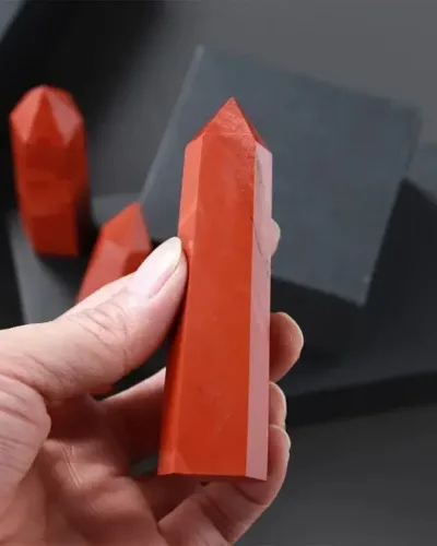 Genuine Red Jasper Tower Pointed Crystal Bulk
