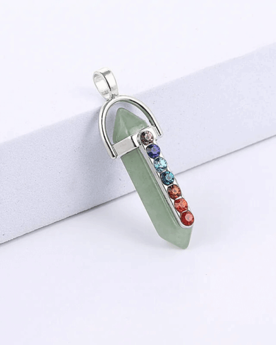 Double-Pointed Natural Crystal Quartz Pendants Wholesale