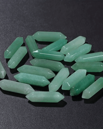 Double Pointed Natural Wholesale Crystal Towers