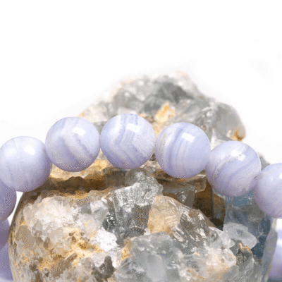 Healing Blue Lace Agate Bracelet Wholesale