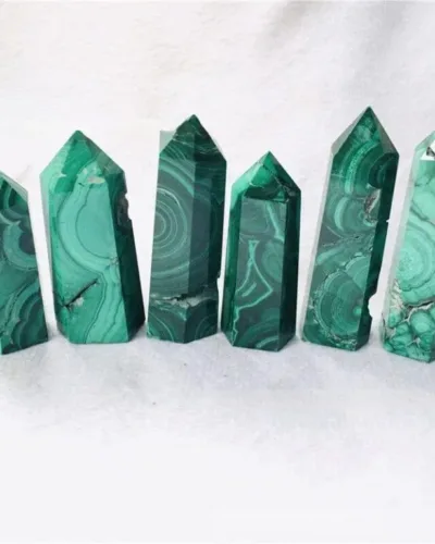 Healing Energy Green Malachite Tower Wholesale