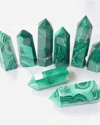 Healing Energy Green Malachite Tower Wholesale