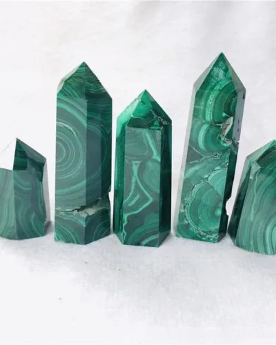 Healing Energy Green Malachite Tower Wholesale