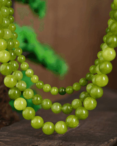 Healing Peridot Birthstone Necklace Jewelry Wholesale 3