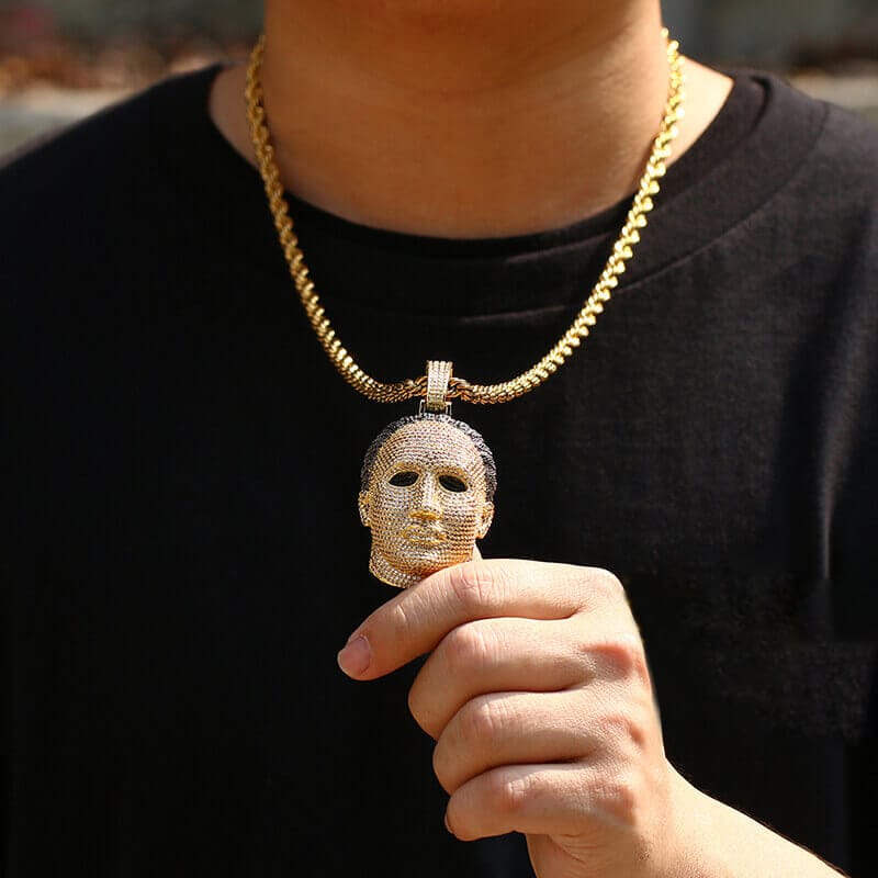 Iced Out Michael Myers Pendant for Men 1 1
