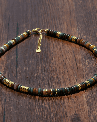 Semi-Precious Gemstone Colorful Beaded Necklace Wholesale