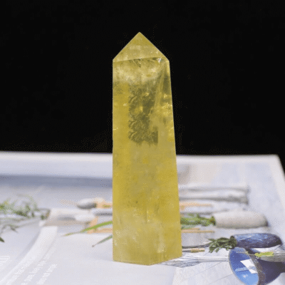 Large Natural Reiki Citrine Crystal Tower Bulk