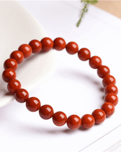 Lucky Red Carnelian Semi-Precious Gemstone Bracelets Wholesale