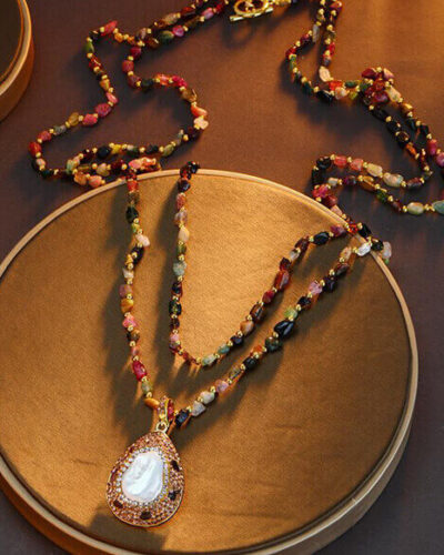 Baroque Pearl Pendant Necklace