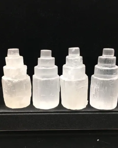 Natural Carved Selenite Crystal Tower Wholesale