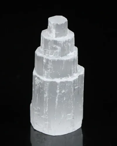 Natural Carved Selenite Crystal Tower Wholesale