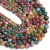 Natural Colorful Tourmaline Crystal Beads Wholesale