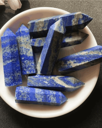 Natural Crystal Lapis Lazuli Tower Bulk