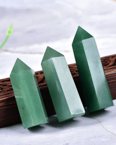 Small Green Aventurine Tower Point Bulk