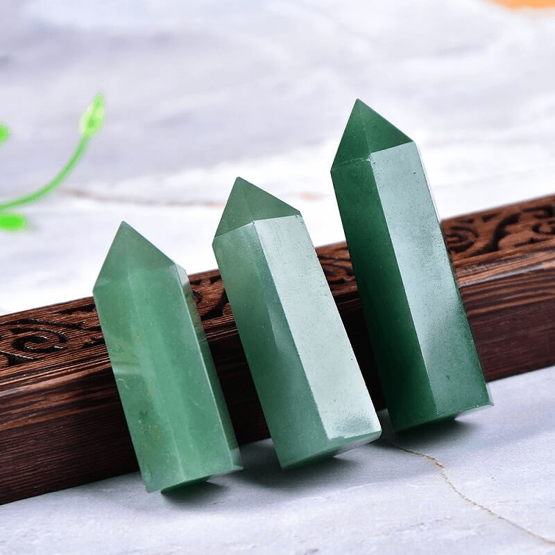 Small Green Aventurine Tower Point Bulk