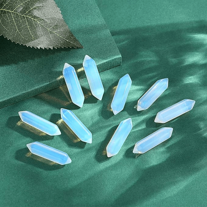 Double Pointed Natural Wholesale Crystal Towers