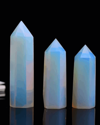 Opal Birthstone Crystal Tower Point Bulk