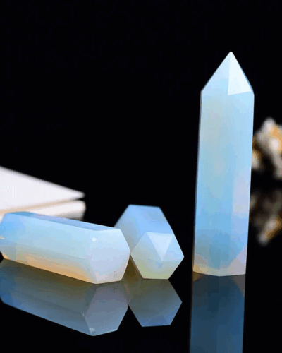 Opal Birthstone Crystal Tower Point Bulk