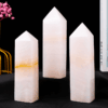 Pink Mangano Calcite Tower Obelisk Point Bulk