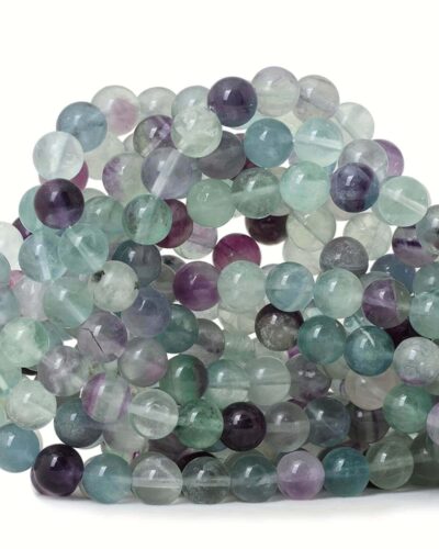 Premium Natural Rainbow Fluorite Beads Wholesale
