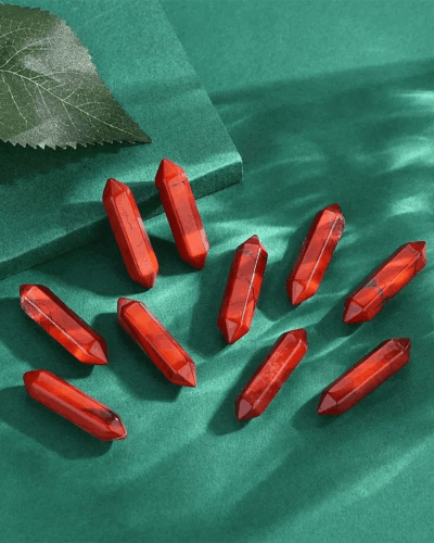 Double Pointed Natural Wholesale Crystal Towers