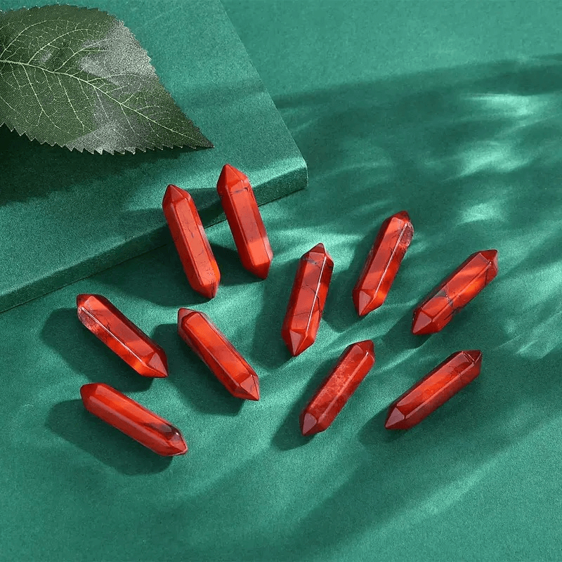 Double Pointed Natural Wholesale Crystal Towers