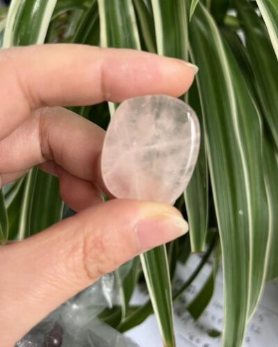 Rectangle Healing Worry Stone Pendant Bulk