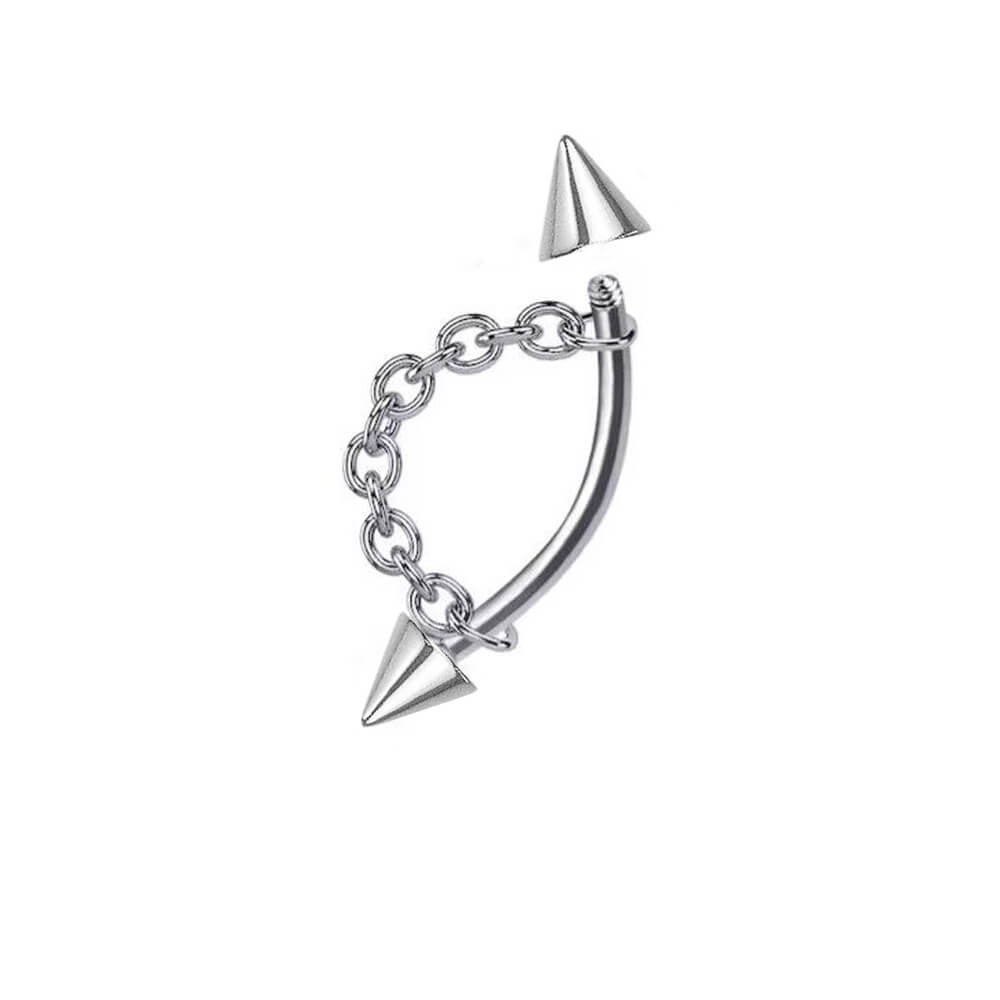 Round Ball Stainless Steel Lip Chain Piercing Wholesale - Image 7