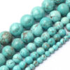 Semi Precious Blue Turquoise Beads Wholesale