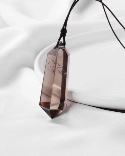 Smoky Quartz Mini Crystal Tower Pendants Wholesale