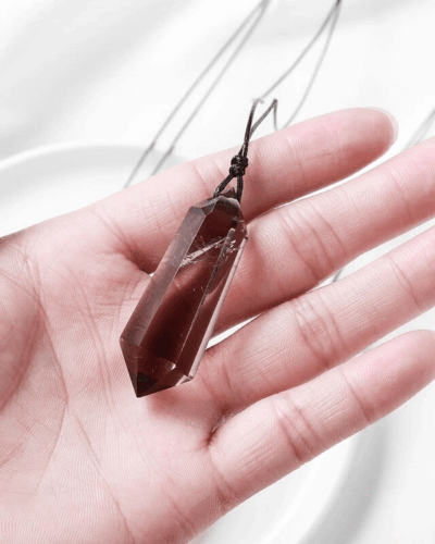 Smoky Quartz Mini Crystal Tower Pendants Wholesale