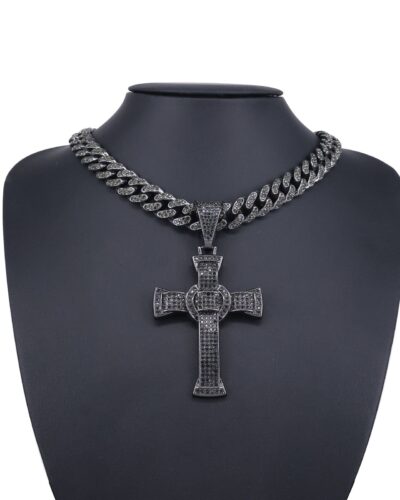Alternativní pohled na Stainless Cross Necklace with Pendant