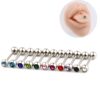 Stainless Steel Vertical Labret Piercing Wholesale