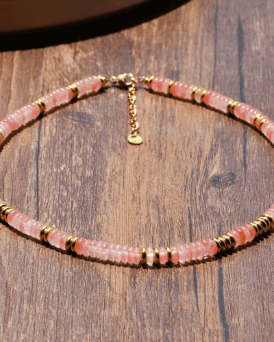 Semi-Precious Gemstone Colorful Beaded Necklace Wholesale