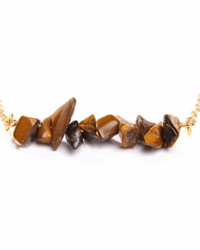 Healing Energy Irregular Chip Stone Necklace Wholesale