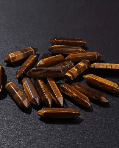 Double Pointed Natural Wholesale Crystal Towers