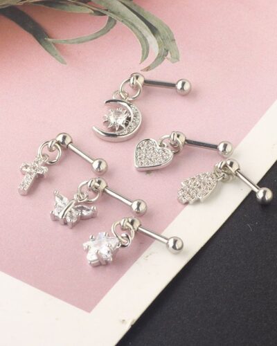 Tragus Ear Jewelry with Heart Design Wholesale