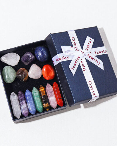 Tumbled Stones & Crystal Towers Set Box