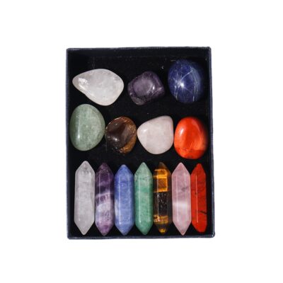 Tumbled Stones & Crystal Towers Set Box