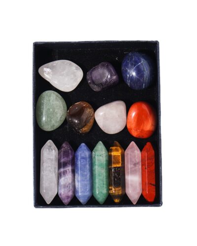 Tumbled Stones & Crystal Towers Set Box