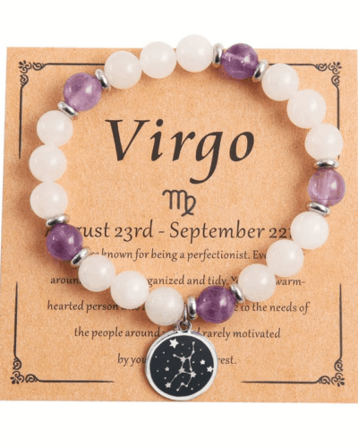 12 Zodiac Signs Charm Bracelets Constellation Pendant Wholesale