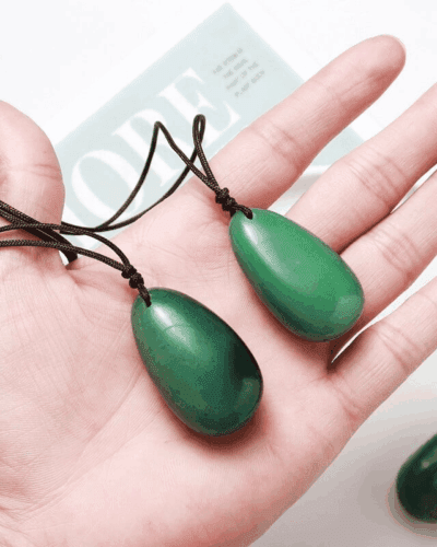Waterdrop Natural Green Aventurine Pendant Necklace