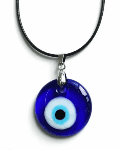 Wholesale Blue Glass Pendant Evil Eye Crystal Necklaces