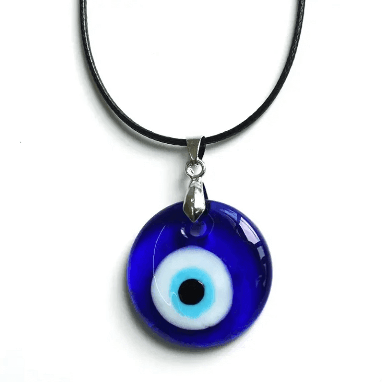 Wholesale Blue Glass Pendant Evil Eye Crystal Necklaces
